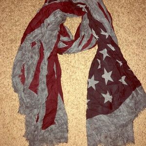 Old navy American flag scarf